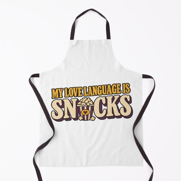 Item preview, MY LOVE LANGUAGE IS SNACKS designed and sold by OrientKes.