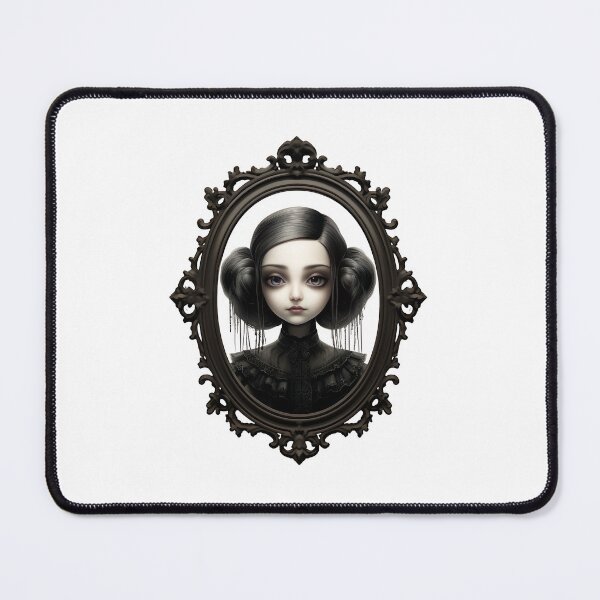 Item preview, Dark Victorian Gothic Doll Portrait designed and sold by BunnyBumb.