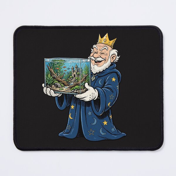 Item preview, Aquascaping Wizard - King of the Underwater Kingdom - Distinguished Aquascape Master designed and sold by Ibrahimhema5.