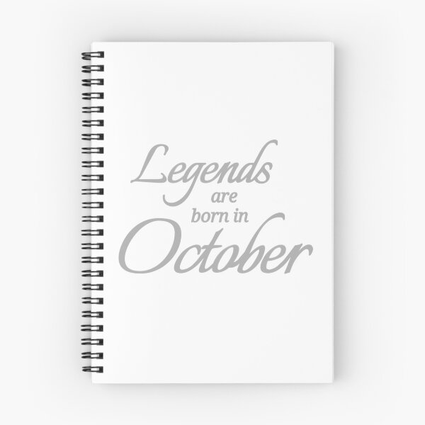 Item preview, Legends Are Born In October designed and sold by Urban Anomaly.