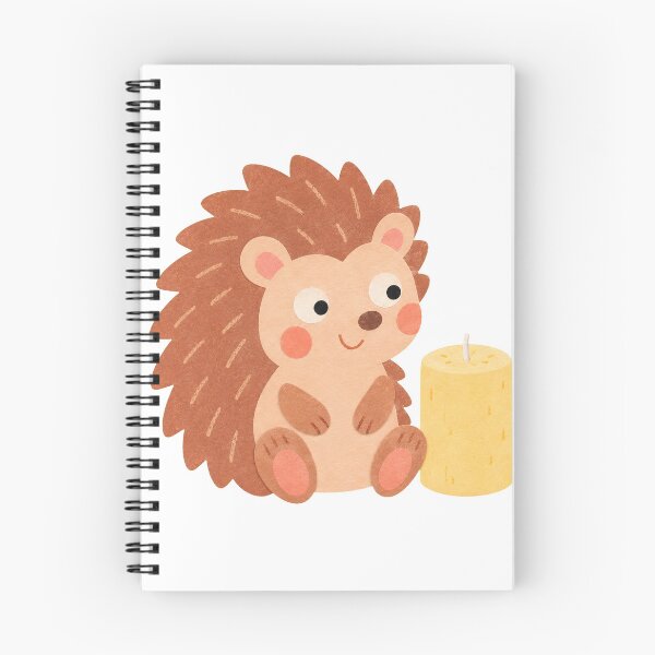 Item preview, Hedgehog with a Table Candle designed and sold by The-Art-of-D.
