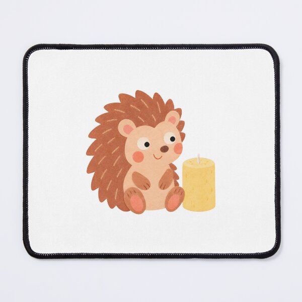Item preview, Hedgehog with a Table Candle designed and sold by The-Art-of-D.