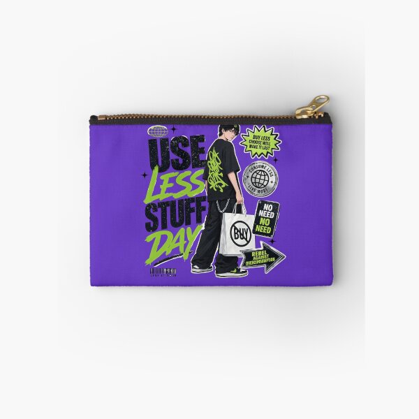 Item preview, Anime Streetwear Boy Use Less Stuff Day designed and sold by CloudyCatArt.