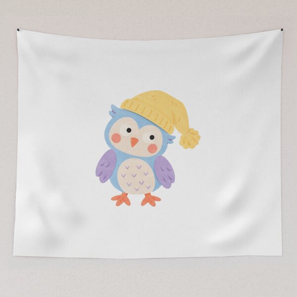 Item preview, Owl in a Wool Hat designed and sold by The-Art-of-D.