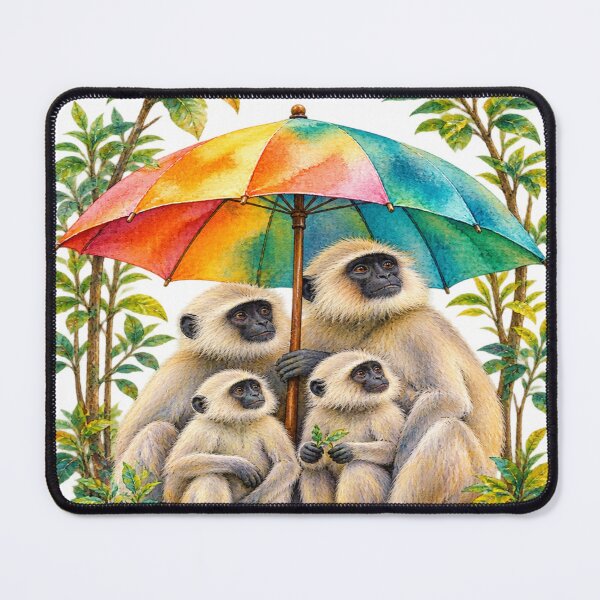 Item preview, Cute monkey family art designed and sold by urbanshop7.