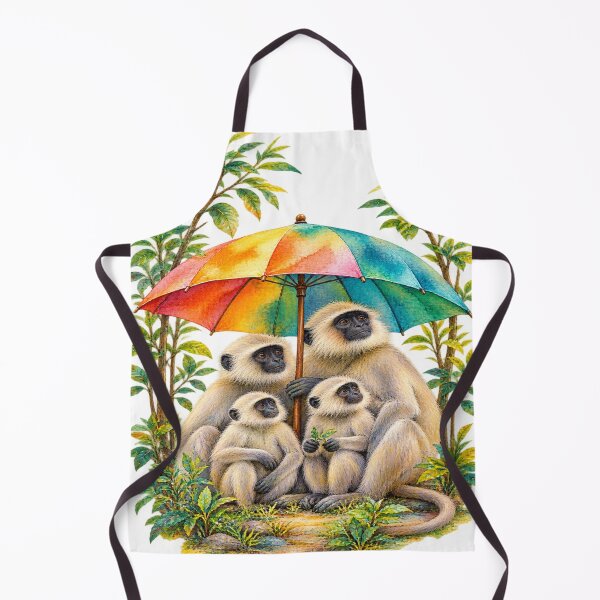 Item preview, Cute monkey family art designed and sold by urbanshop7.