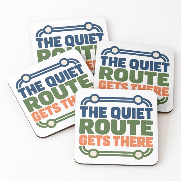 Item preview, The Quiet Route Gets There designed and sold by aihrgdesign.