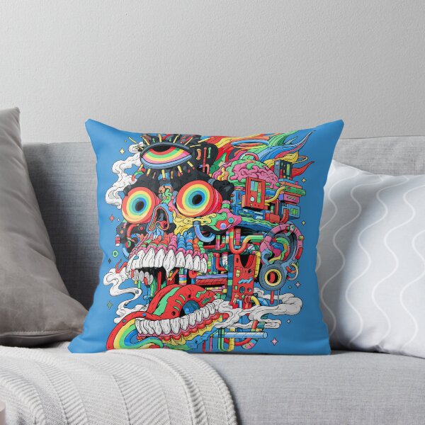 Item preview, Psychedelic Mechanical Skull designed and sold by folskullyz.