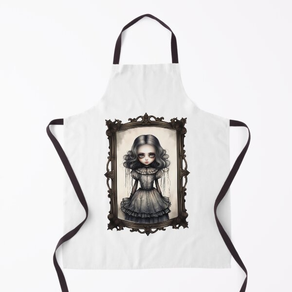 Item preview, Victorian Gothic Doll in Antique Mirror designed and sold by BunnyBumb.