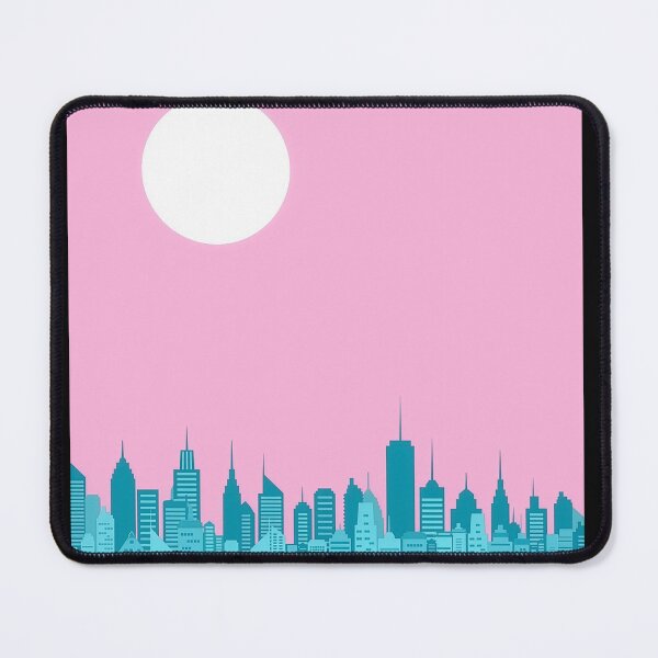 Item preview, City Twilight Pink Sky Full Moon designed and sold by Alan Arqueza.