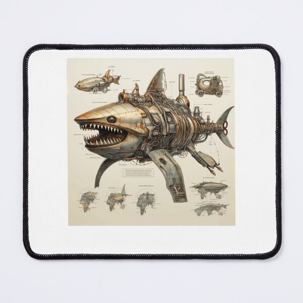 Item preview, Shark Ready For Battle designed and sold by Janiesandolp.