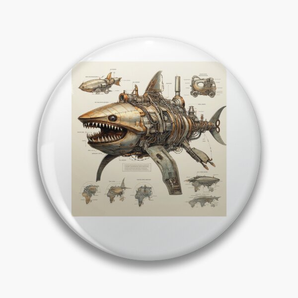Item preview, Shark Ready For Battle  designed and sold by Janiesandolp.