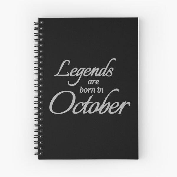 Item preview, Legends Are Born In October designed and sold by Urban Anomaly.