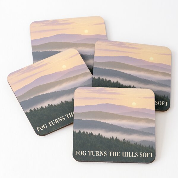 Item preview, Fog Turns The Hills Soft designed and sold by aihrgdesign.