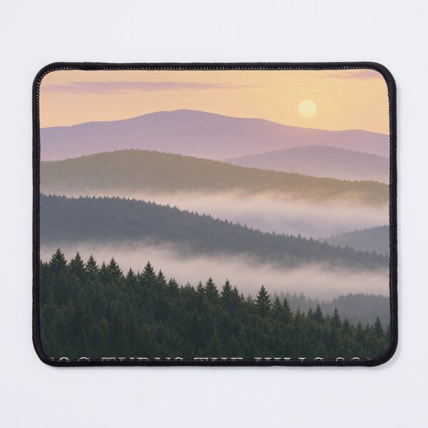 Item preview, Fog Turns The Hills Soft designed and sold by aihrgdesign.