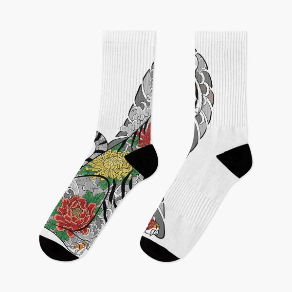 Item preview, Japanese Inspired Tiger & Peony – Traditional Tattoo Style Art designed and sold by Apex Designs.