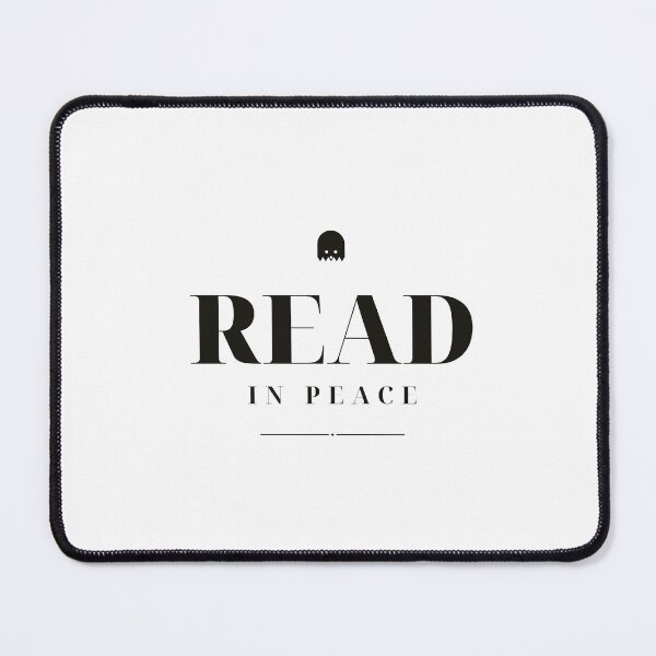 Item preview, Read in Peace — Spooky Ghost Book Lover Design designed and sold by WellReadThreadz.