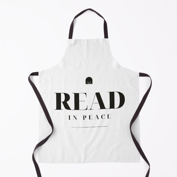 Item preview, Read in Peace — Spooky Ghost Book Lover Design designed and sold by WellReadThreadz.