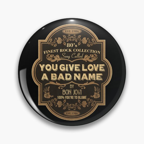 Item preview, You Give Love A Bad Name (80's Finest Rock Collection) designed and sold by helenacooper.