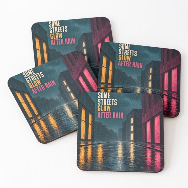 Item preview, Some Streets Glow After Rain designed and sold by aihrgdesign.