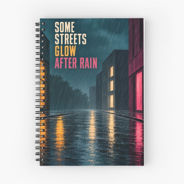 Item preview, Some Streets Glow After Rain designed and sold by aihrgdesign.
