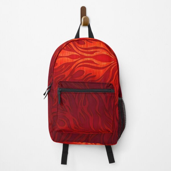 Item preview, Fiery Red Flames Abstract Embossed Metallic Flame Pattern designed and sold by Sybille-Yates.