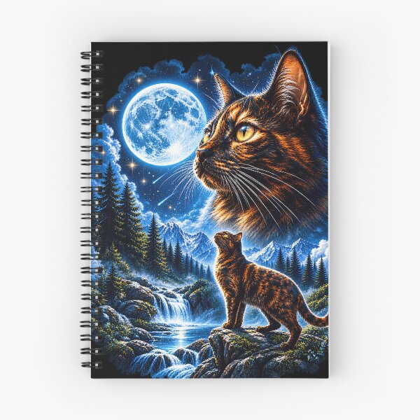 Item preview, Tortoiseshell Cat Howling To The Moon Funny Tortie Cat designed and sold by VGAfanatic.