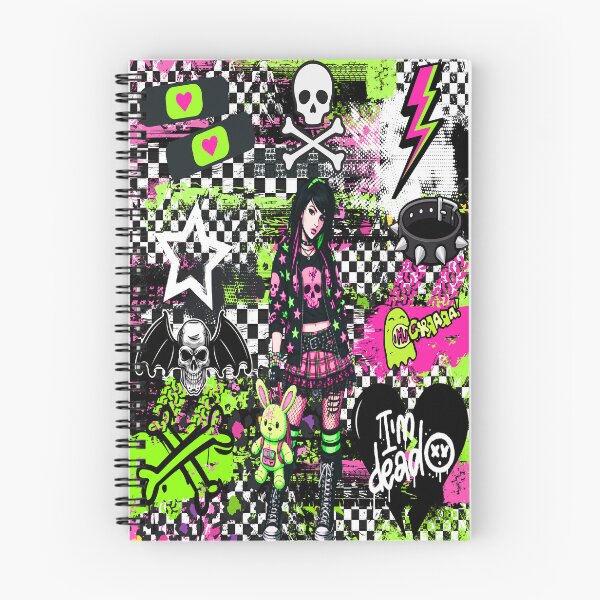 Item preview, Y2K Scenecore Girl - 2000s Mall Goth Aesthetic designed and sold by Side By Side Studio.