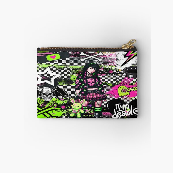Item preview, Y2K Scenecore Girl - 2000s Mall Goth Aesthetic designed and sold by Side By Side Studio.