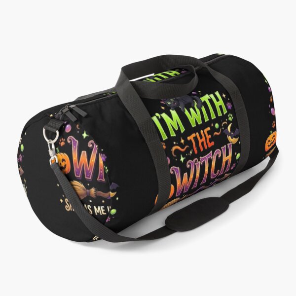Item preview, I'm With The Witch Black Cat Matching Halloween  designed and sold by Retro Whiskers.