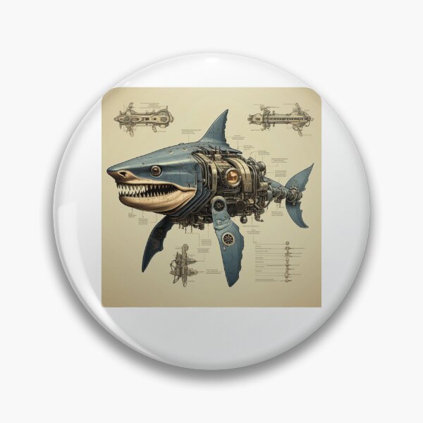 Item preview, If Shark Be Machine  designed and sold by Janiesandolp.