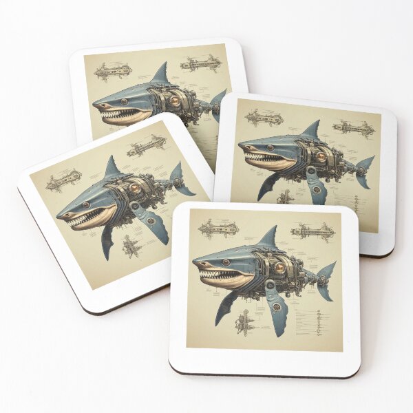 Item preview, If Shark Be Machine  designed and sold by Janiesandolp.