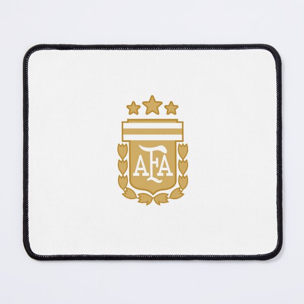 Item preview, Gold Style Shield Logo Argentine Football Federation designed and sold by moradb05.