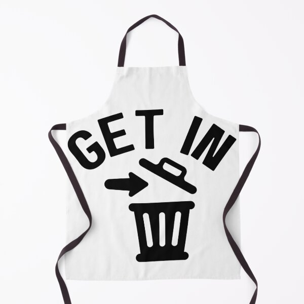 Item preview, Trash Can - Get In (black design) designed and sold by Weird-Wonders.