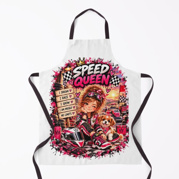 Item preview, Speed Queen – Little Racing Girl designed and sold by MONIKA08 DESIGN.