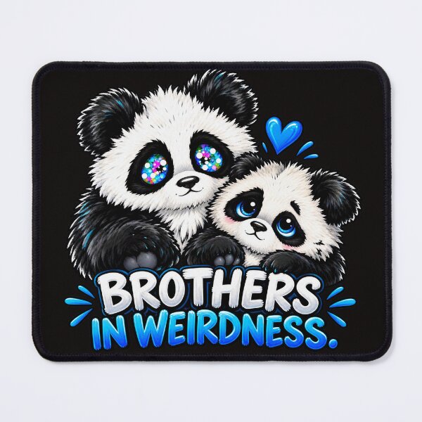Item preview, Bam Bam & Rocky — Brothers in Weirdness Panda designed and sold by Shadoe-gallery.