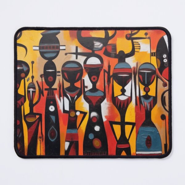 Item preview, Ghanaian Abstract Oil Painting – West African Afrocentric Art designed and sold by GSizzle1.