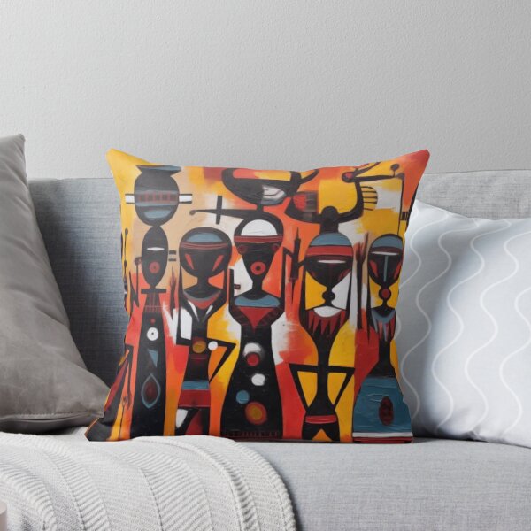 Item preview, Ghanaian Abstract Oil Painting – West African Afrocentric Art designed and sold by GSizzle1.