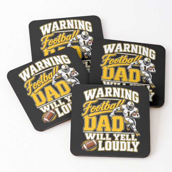 Item preview, Football Dad Funny Father Son Game Day Football Fan T-Shirt designed and sold by Trendably.