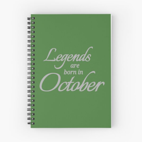 Item preview, Legends Are Born In October designed and sold by Urban Anomaly.