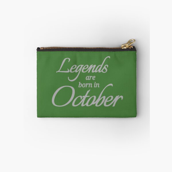 Item preview, Legends Are Born In October designed and sold by Urban Anomaly.
