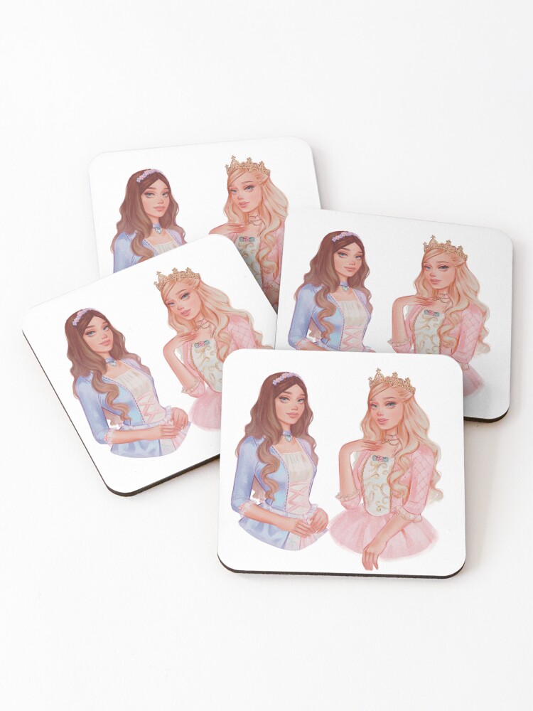 Thumbnail 1 of 5, Coasters (Set of 4), Princess designed and sold by tomandosal.