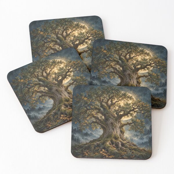 Item preview, Mystical Moon Oak designed and sold by Kraftbaum.