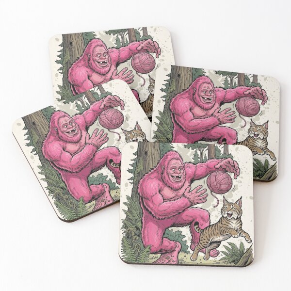 Item preview, Pink Bigfoot With Kentucky Wildcat designed and sold by Vasator1585.