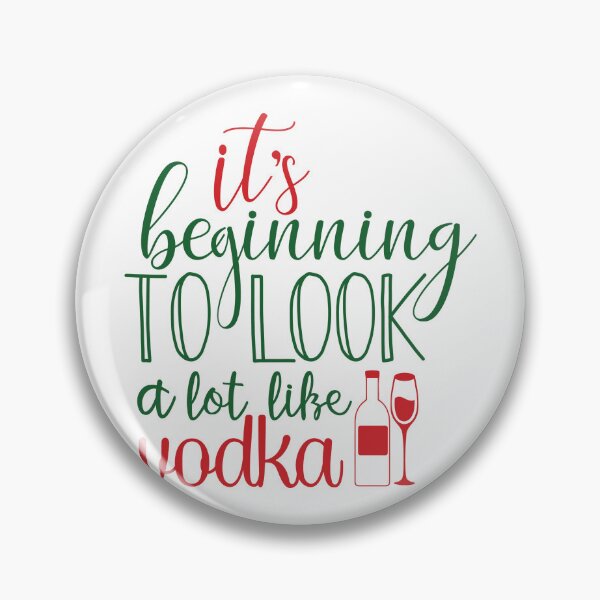 Item preview, It’s Beginning to Look Like Vodka Funny Christmas Quote designed and sold by FuzionRaptor.