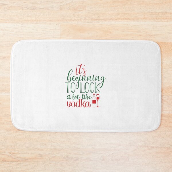 Item preview, It’s Beginning to Look Like Vodka Funny Christmas Quote designed and sold by FuzionRaptor.