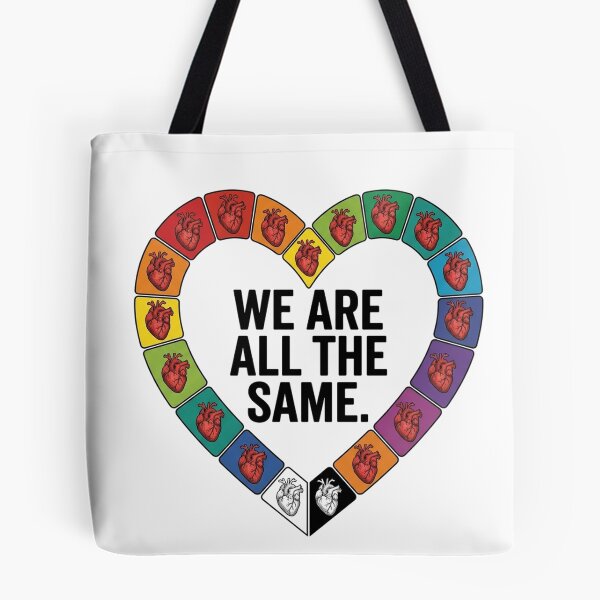 Item preview, Copy of Anti Discrimination Anatomical Heart Design - Equality We Are All The Same  designed and sold by AgdBol.