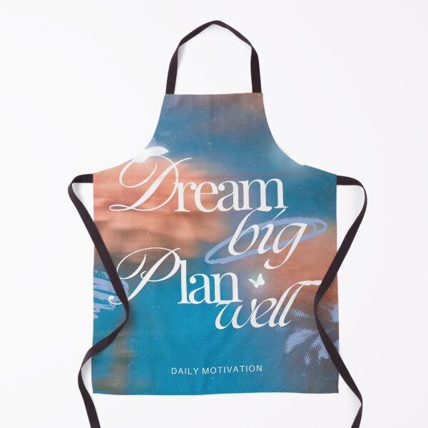 Item preview, Dream Big Plan Well – Motivational Typography & Butterflies designed and sold by MiaBellaGirl.