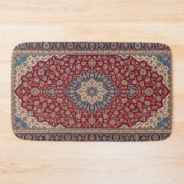 Item preview, Copy of Persian Carpet Traditional Ornamental Pattern Iranian Rug Oriental Art designed and sold by yousefi.