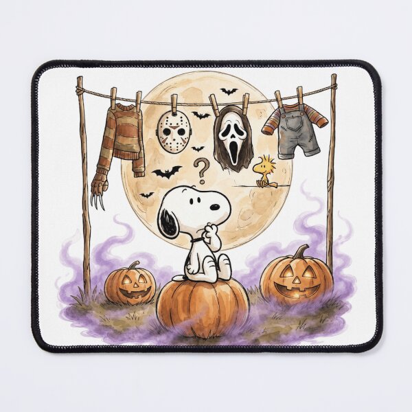 Item preview, Halloween Beagle Dog Retro Horror Cozy Halloween Gift designed and sold by Thread&Fable.